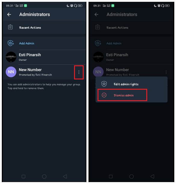 Cara Membuat Anggota Menjadi Admin Group Telegram