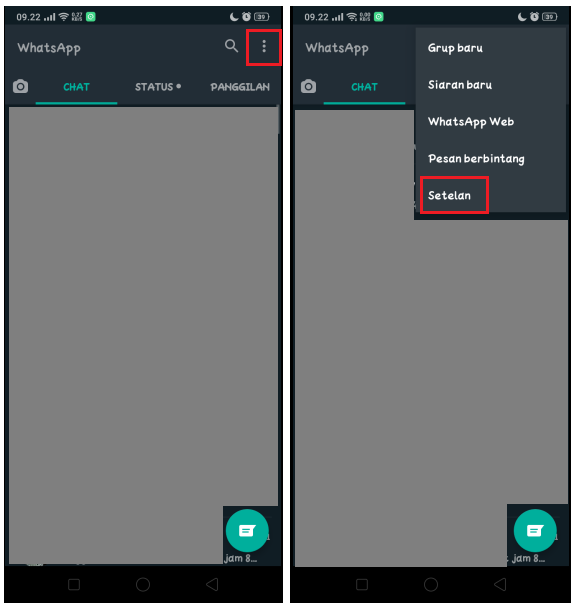 Cara Menghapus Semua File Media di Chat WhatsApp
