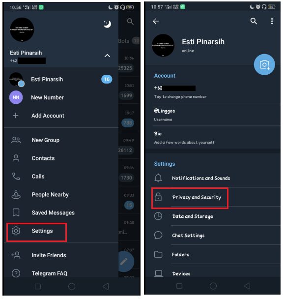 Cara Logout Akun Telegram dari Semua Perangkat Sekaligus