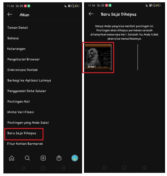 Cara Mudah Mengembalikan Postingan Instagram yang Terhapus