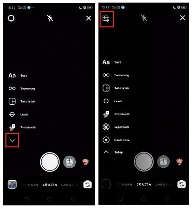 Cara Memindahkan Posisi Fitur di Instagram Story
