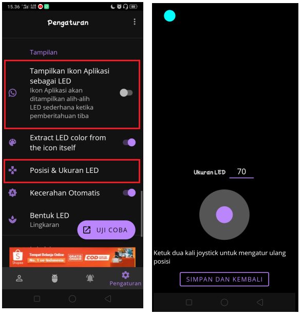 Cara Membuat Notifikasi Logo Aplikasi di HP Android