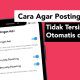 Cara Agar Postingan Instagram Tidak Tersimpan Otomatis di Galeri