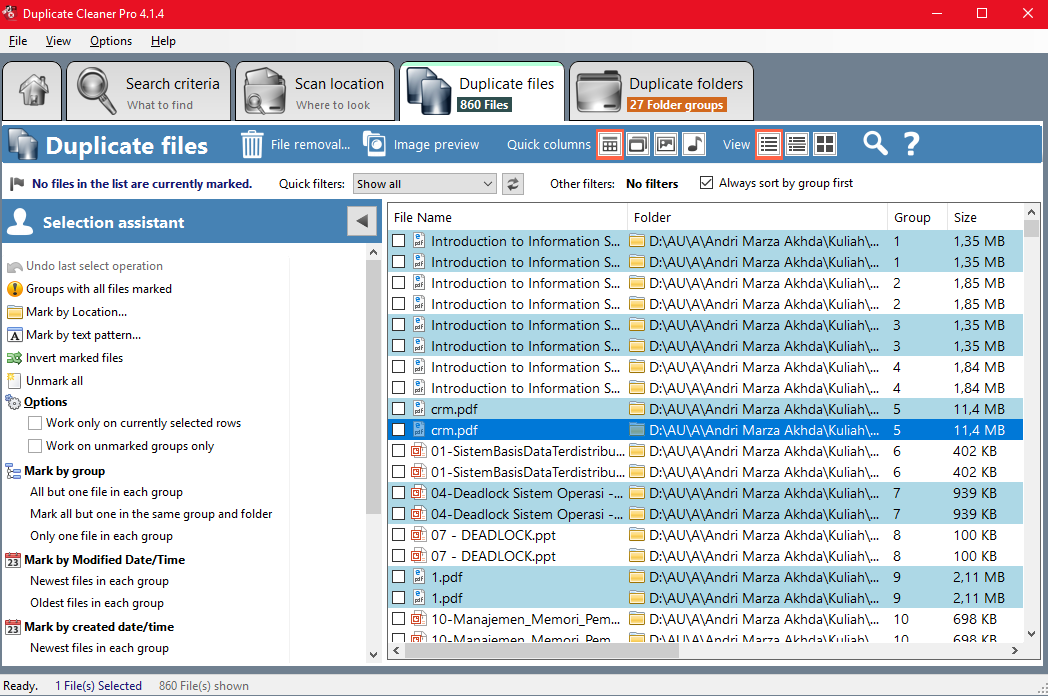 Cara Menghapus Semua File Yang Terduplikat di Windows