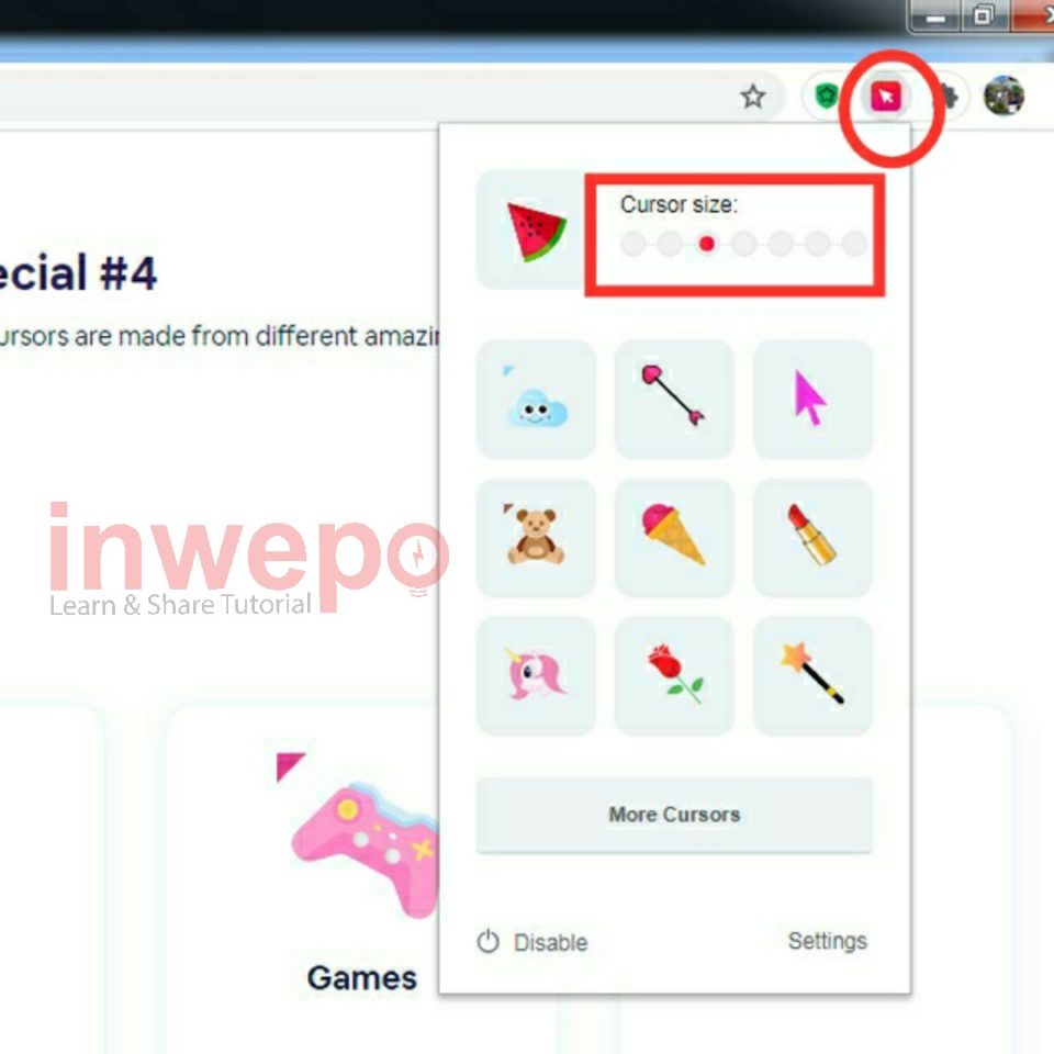 Cara Membuat Cursor Chrome Jadi Karakter Lucu