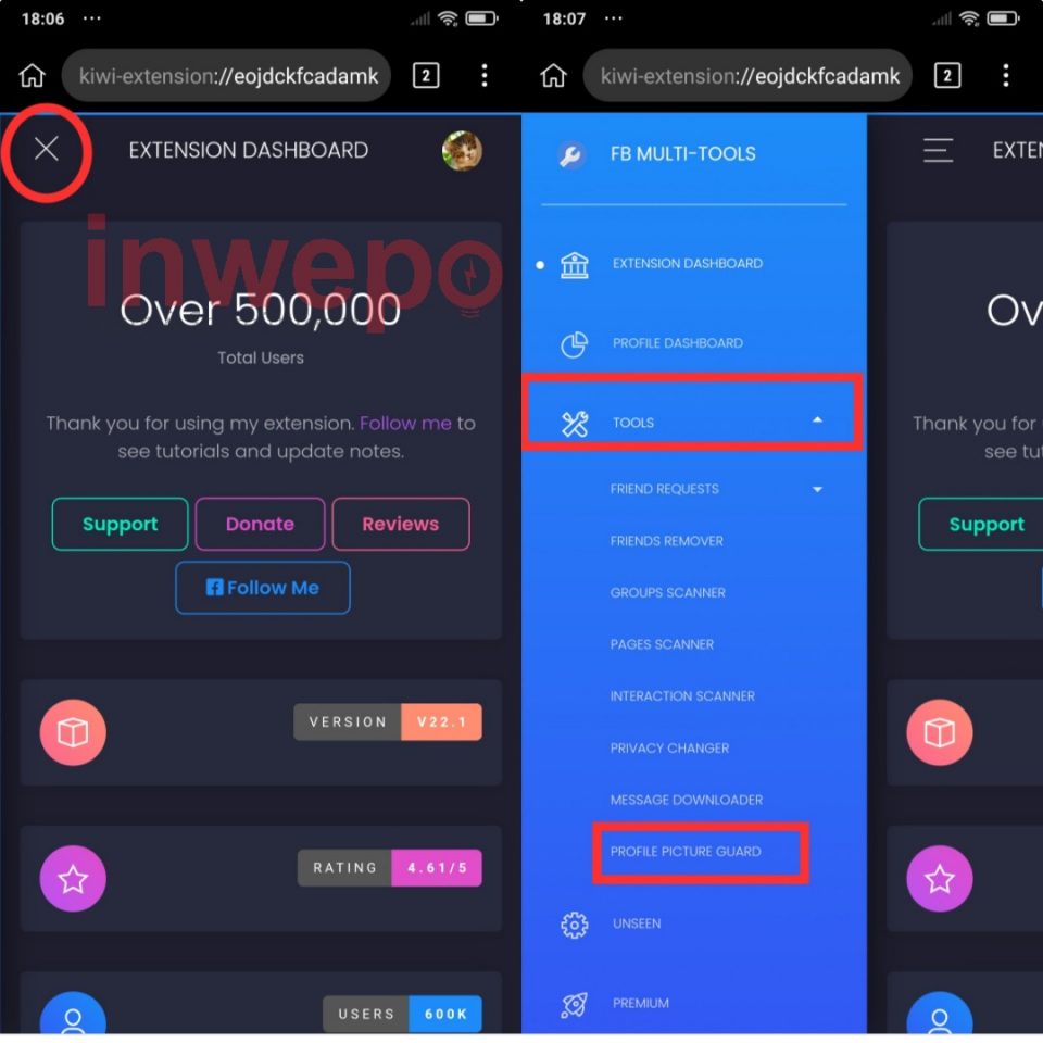 Cara Pasang Profil Picture Guard Facebook