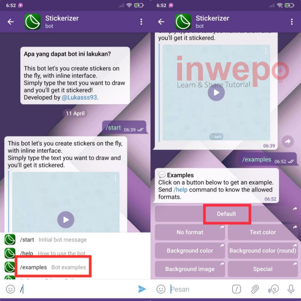 Cara Membuat Teks jadi Stiker di Telegram