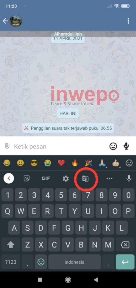 Cara Translate Semua Bahasa di Medsos dengan Gboard