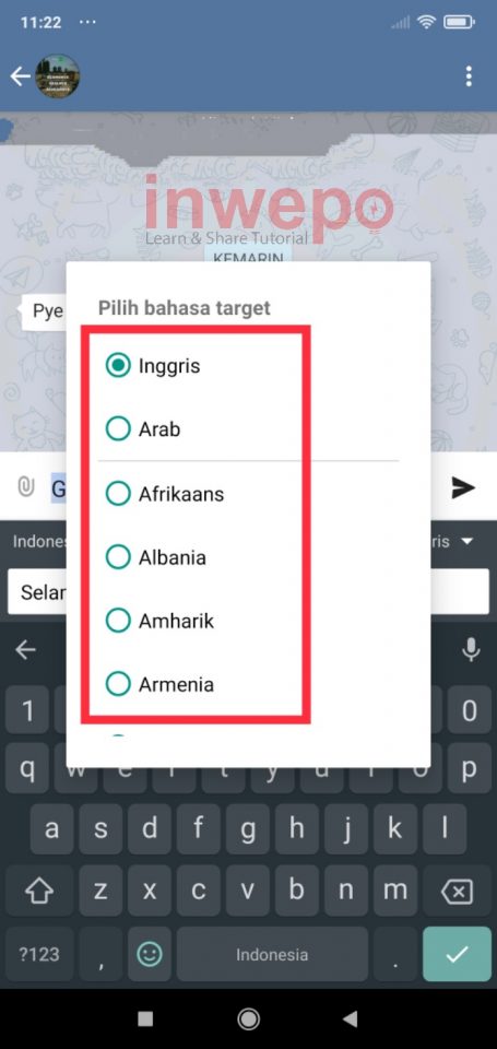 Cara Translate Semua Bahasa di Medsos dengan Gboard