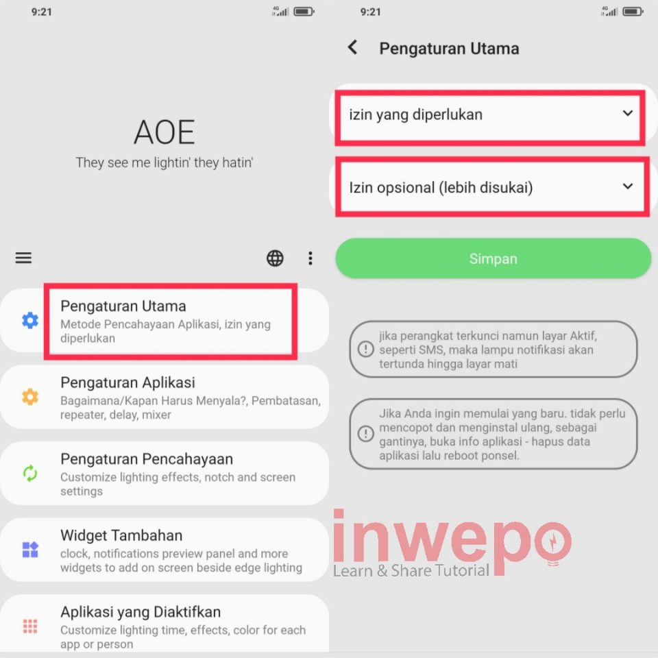 Cara Pasang Led Notifikasi WA dengan Nama Pengirim