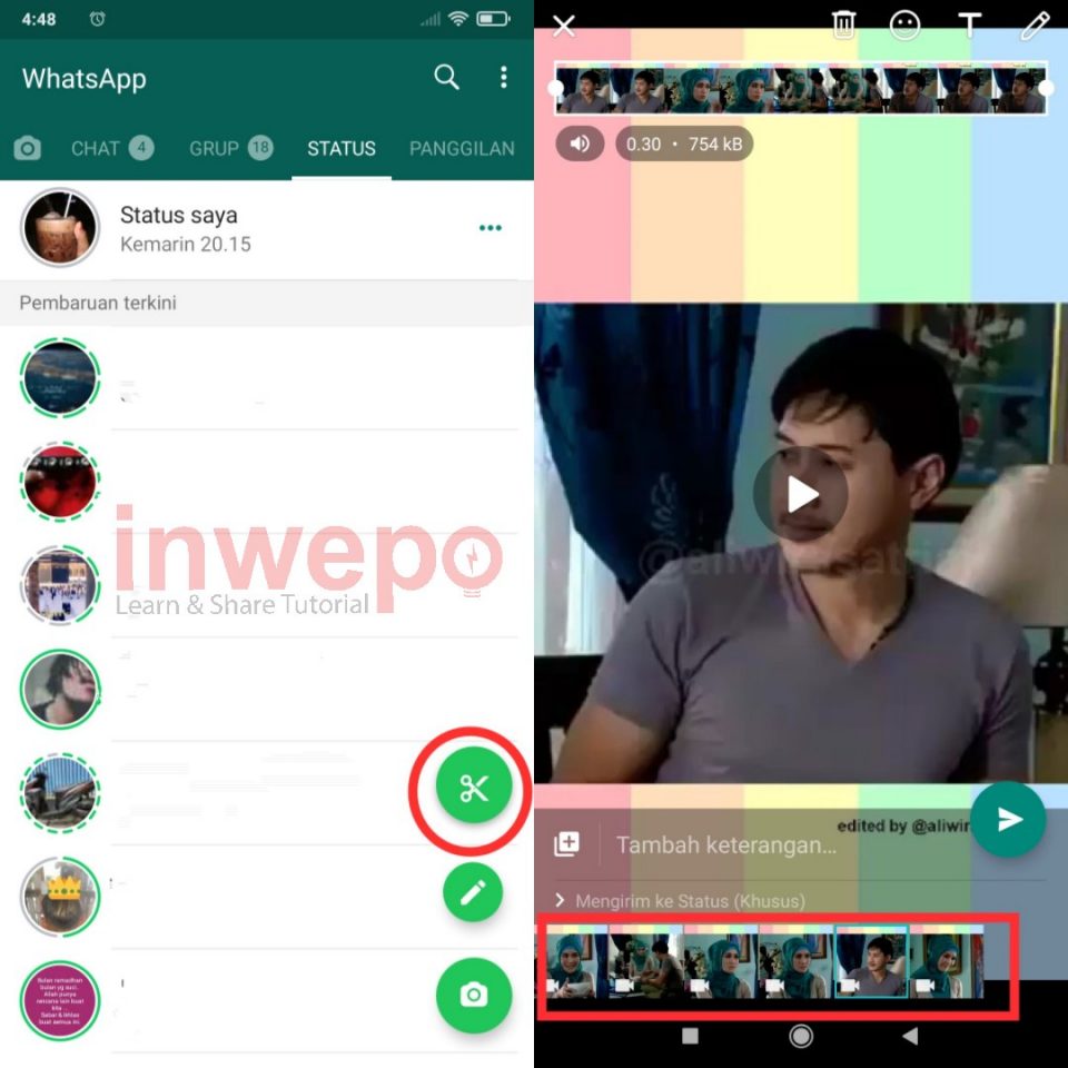 Cara Ganti Suara Unik Voice Note WhatsApp dan Status Splitter