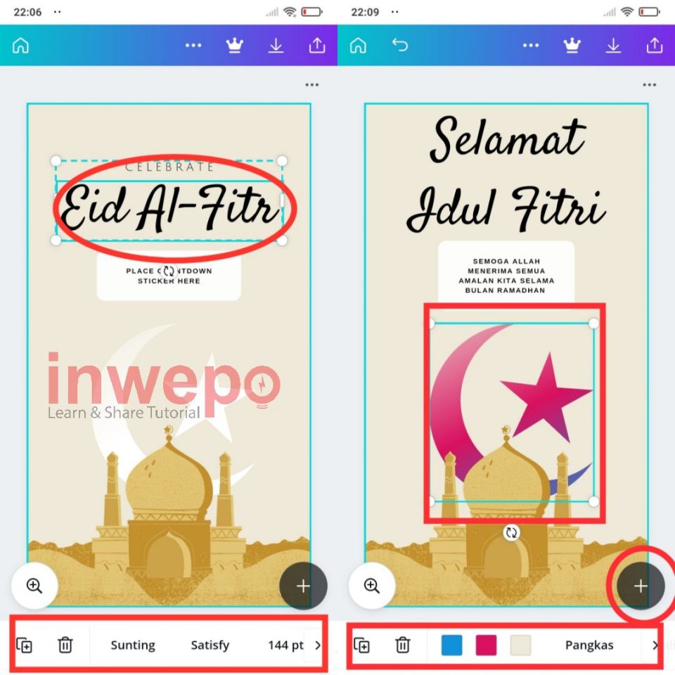 Cara Mudah Buat Poster Ramadhan dari Android