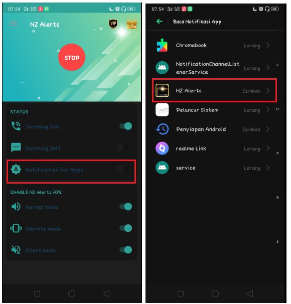 Cara Membuat Flash Kamera Menjadi Notifikasi Aplikasi