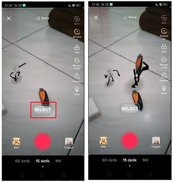 Cara Menampilkan Efek Cartoonify di Video Tik Tok