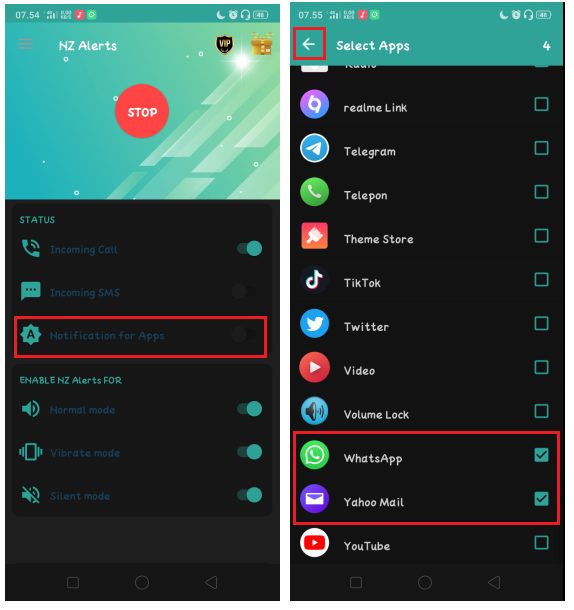 Cara Membuat Flash Kamera Menjadi Notifikasi Aplikasi