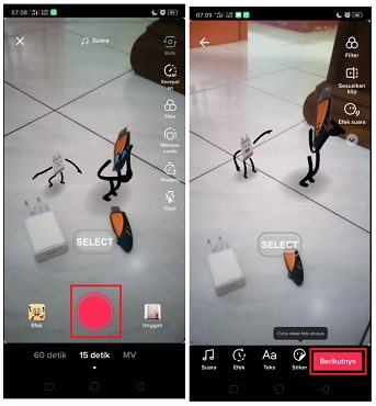 Cara Menampilkan Efek Cartoonify di Video Tik Tok
