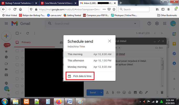 Cara Menjadwalkan Pesan Gmail di PC dan Android