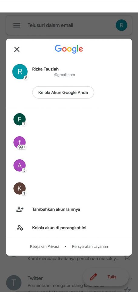 Cara Blokir Email dan Laporkan Email Spam di Gmail
