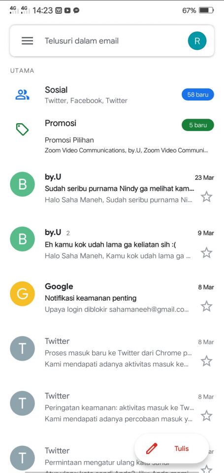Cara Blokir Email dan Laporkan Email Spam di Gmail