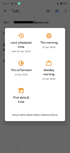 Cara Menjadwalkan Pesan Gmail di PC dan Android