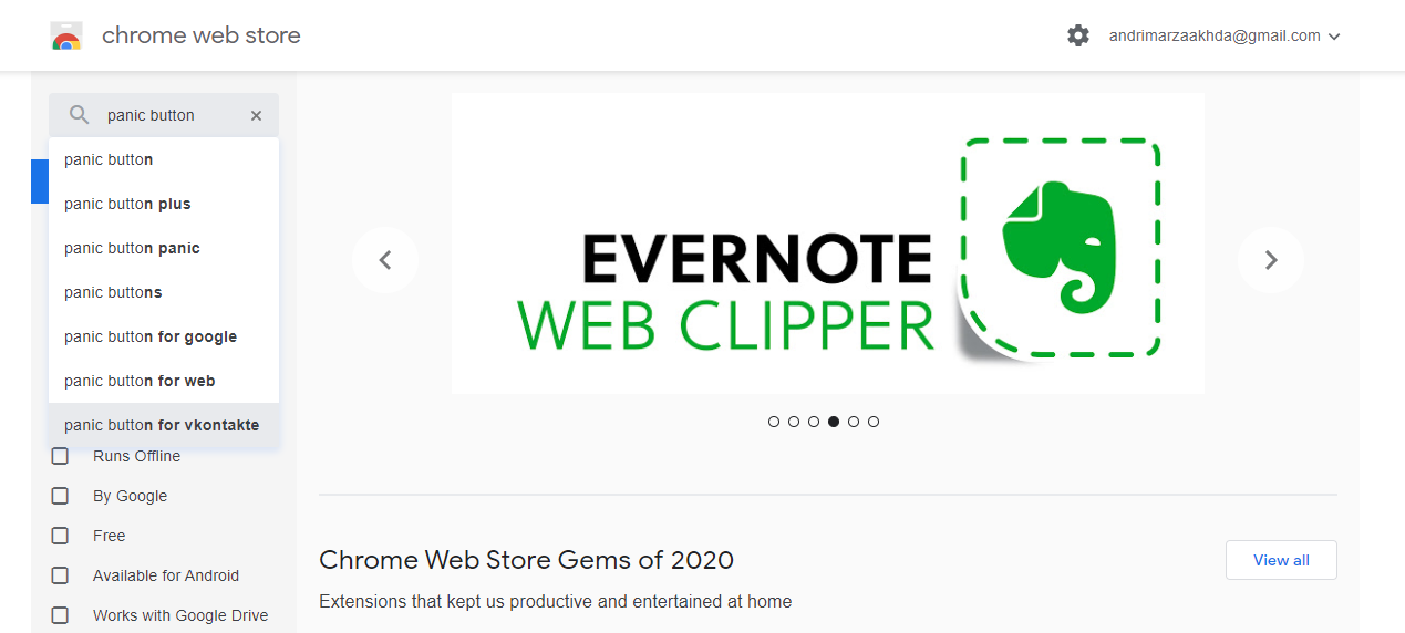 Cara Aktifkan Panic Button Untuk Cepat Sembunyikan Tab Google 