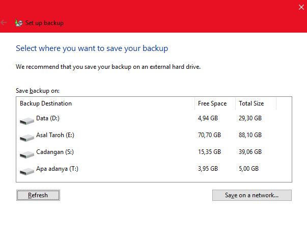 Cara Backup Data Disk Di Windows 10 Tanpa Aplkasi
