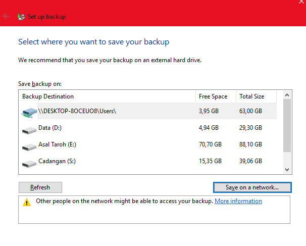 Cara Backup Data Disk Di Windows 10 Tanpa Aplkasi