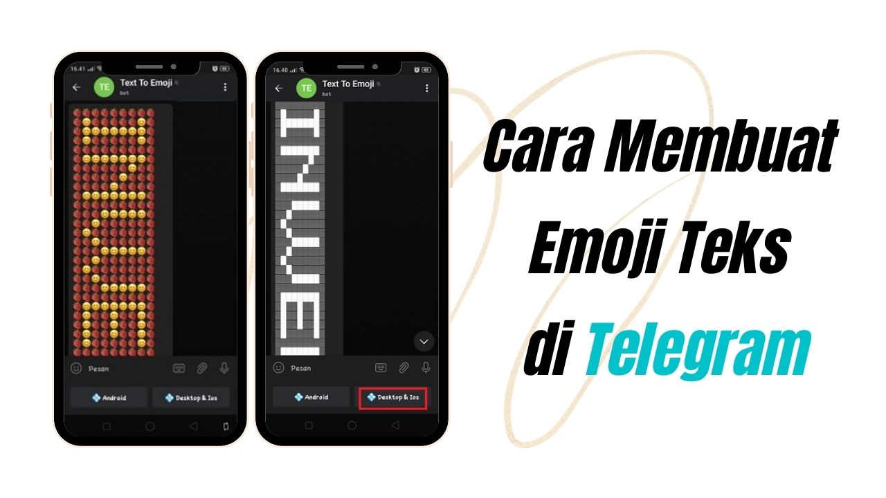 Cara Membuat Emoji Teks dengan Bot di Telegram - Inwepo
