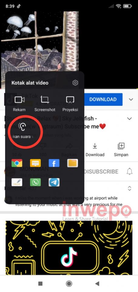 Cara Putar Youtube Layar Mati dengan Fitur Video Tool MIUI