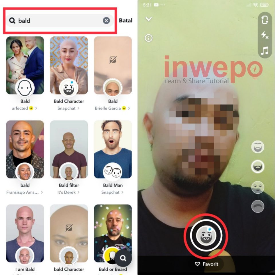 Cara Menggunakan Filter Botak di Instagram Story