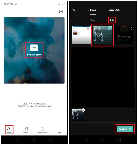 Cara Menggunakan Efek 3D Zoom di CapCut