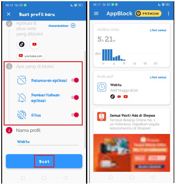 Cara Blokir Aplikasi di HP Android