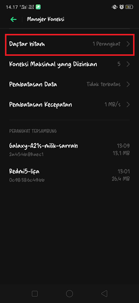 Cara Memutuskan Perangkat yang Terhubung di Hotspot Android
