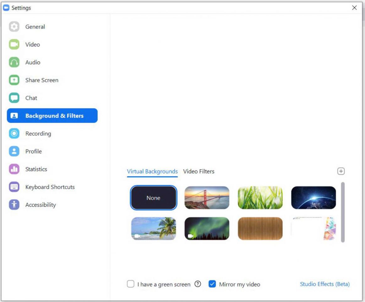 Cara Menggunakan Filter Video di Aplikasi Zoom PC