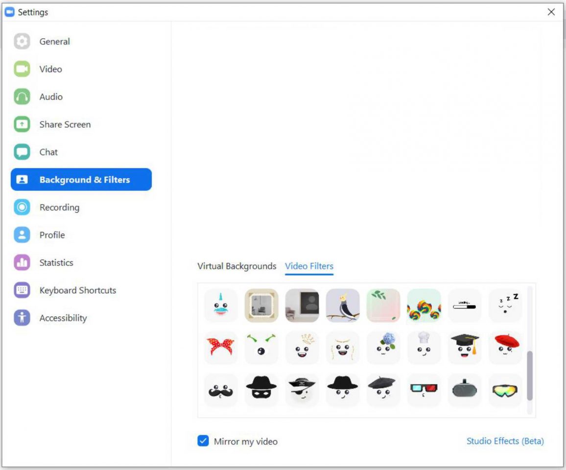 Cara Menggunakan Filter Video di Aplikasi Zoom PC