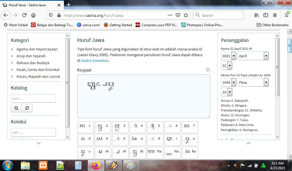 Cara Mudah Menulis Aksara Jawa Tanpa Aplikasi Tambahan