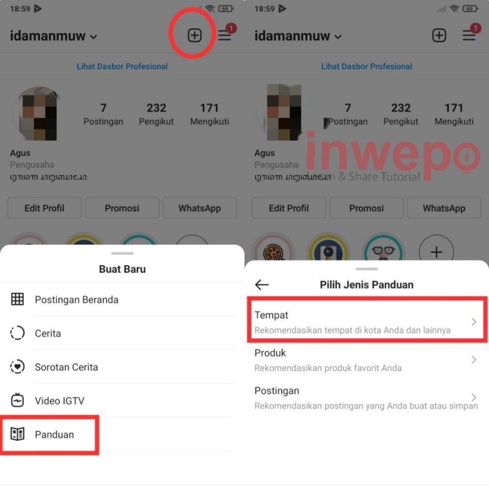 Cara Mudah Membuat Instagram Guide