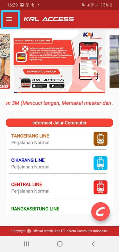 Cara Mudah Cek Jadwal Kereta Commuter Line di KRL Access