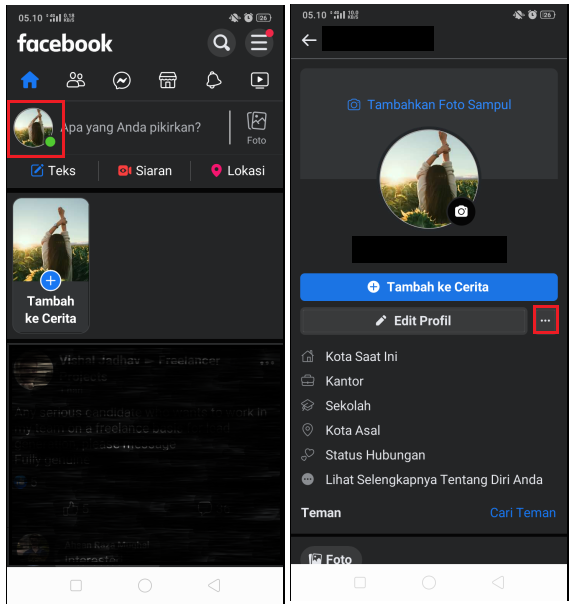Cara Menyembunyikan Semua Postingan Sekaligus di Facebook Lite