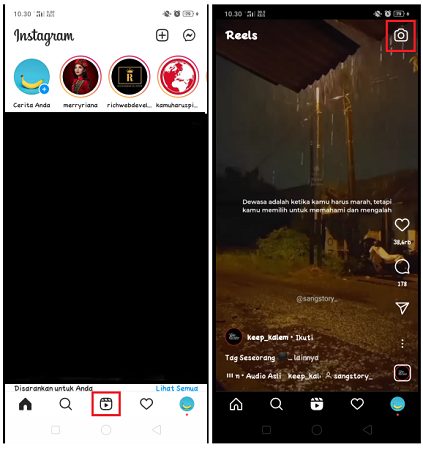 Cara Menambahkan Musik di Reels Instagram