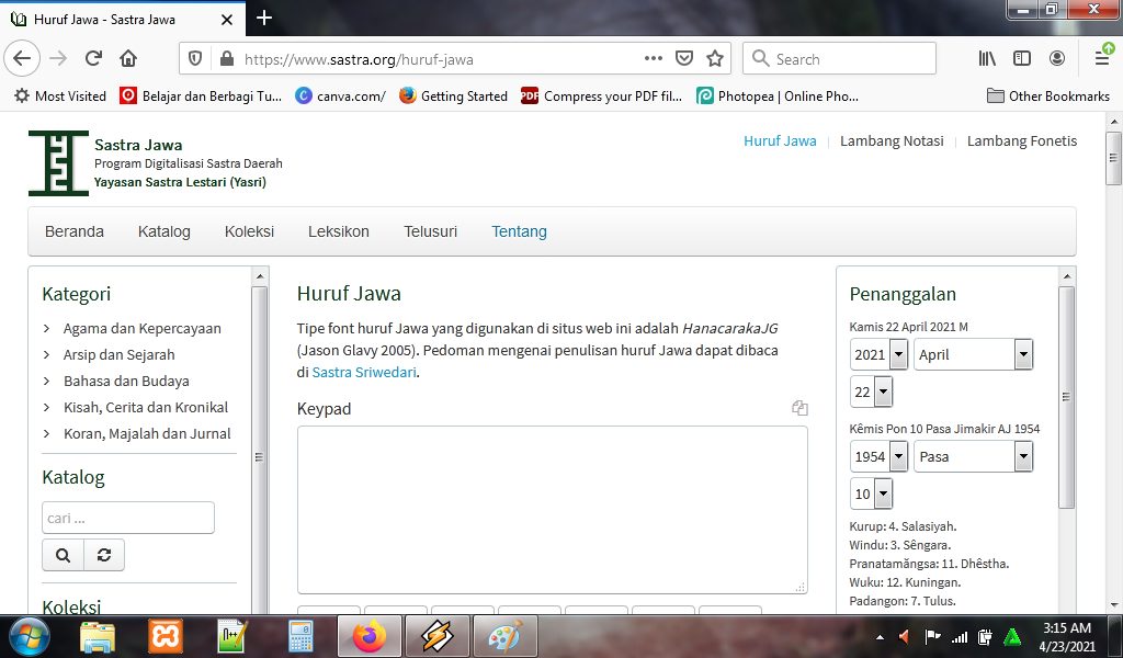 Cara Mudah Menulis Aksara Jawa Tanpa Aplikasi Tambahan