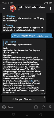 Cara Dapatkan Kunci Jawaban Semua Soal Mata Pelajaran di Telegram