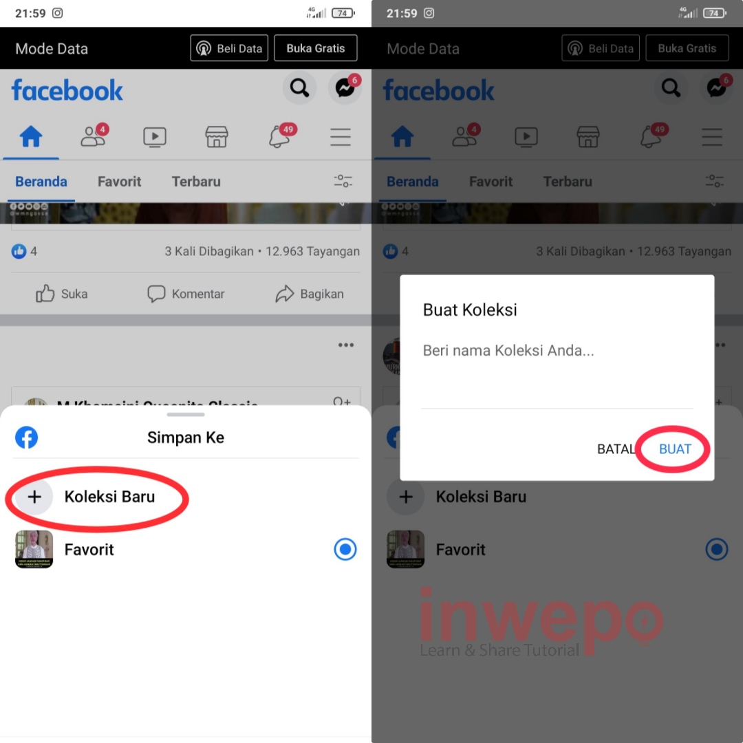 Cara Simpan Konten di Facebook Tanpa Mengunduhnya