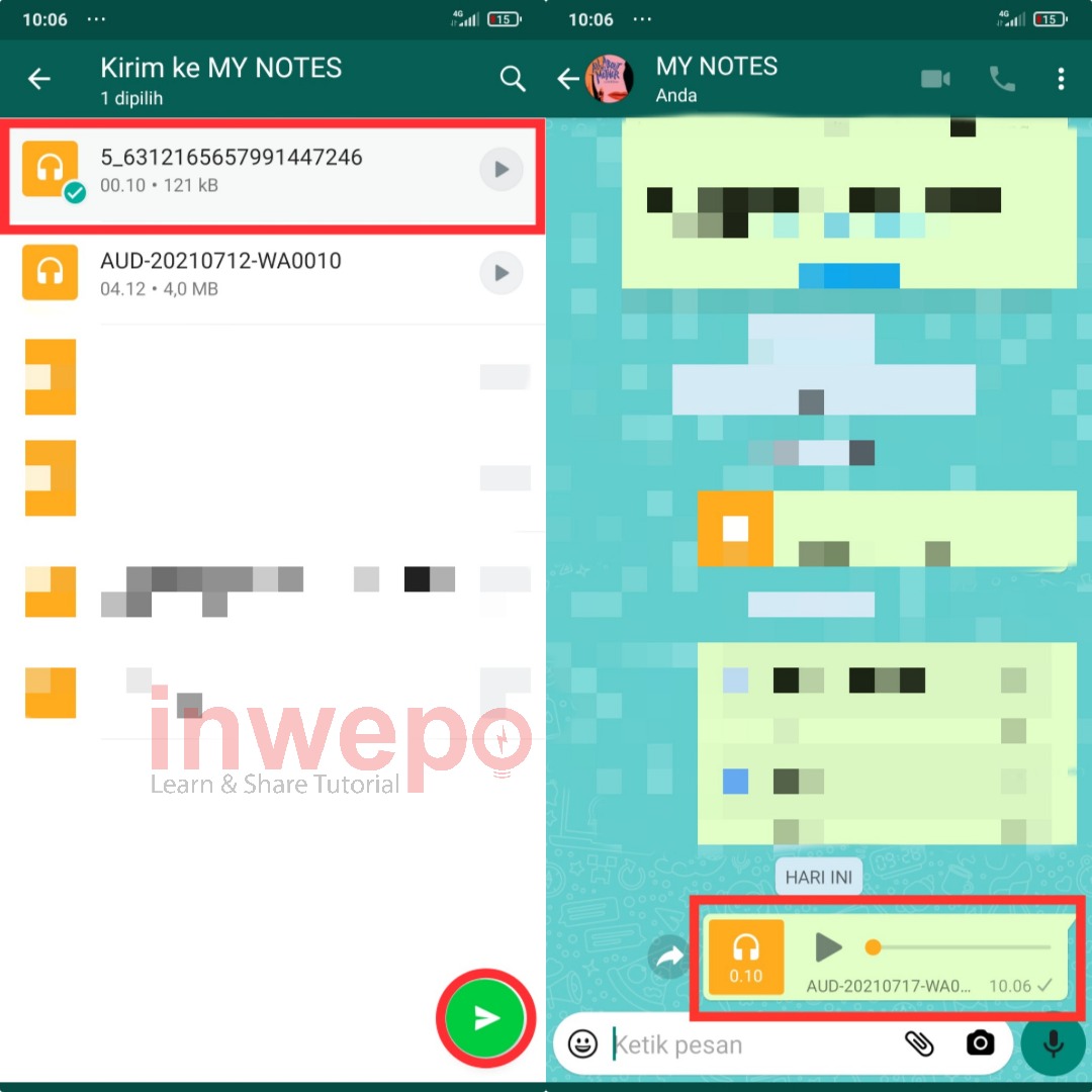 Cara Kirim Voice Note Telegram ke WhatsApp