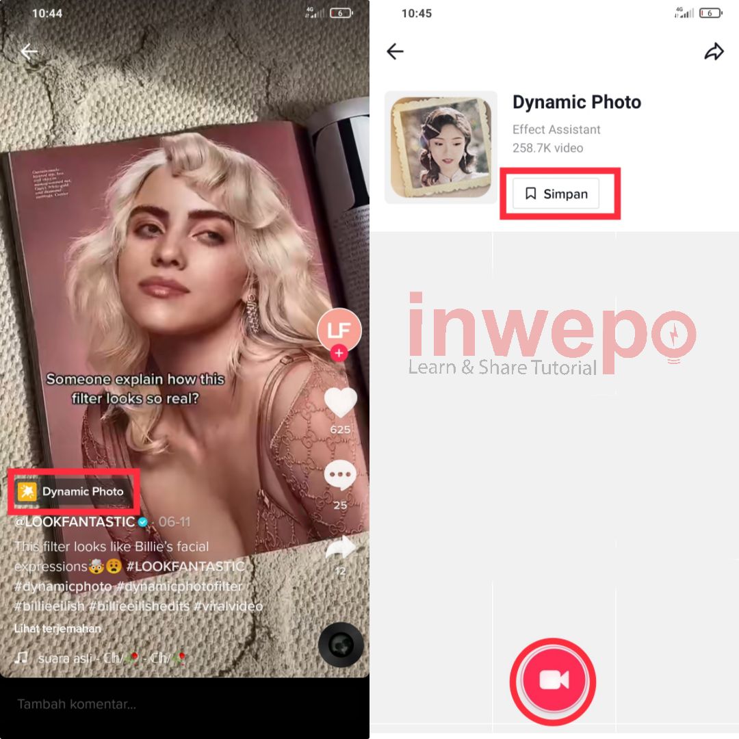 Cara Membuat Foto Jadi Hidup dengan Dynamic Filter