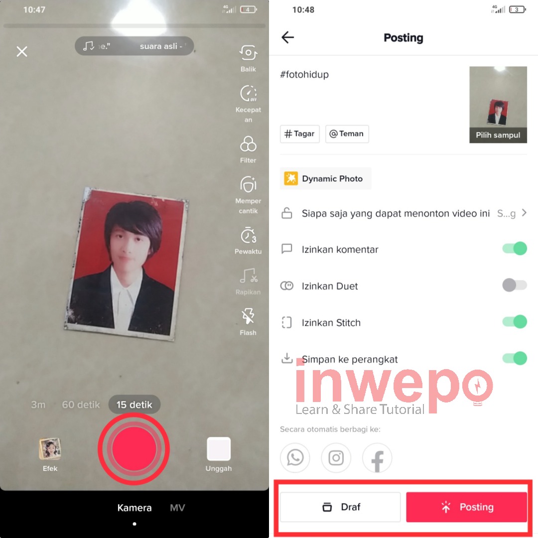 Cara Membuat Foto Jadi Hidup dengan Dynamic Filter
