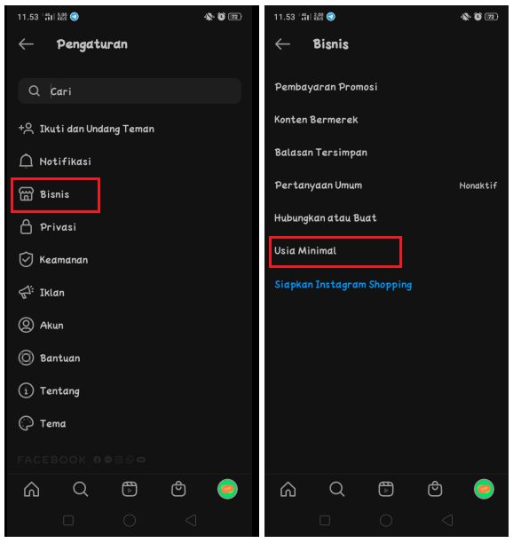 Cara Membatasi Umur Follower Akun Instagram