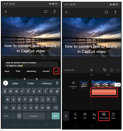 Cara Mengubah Teks Menjadi Suara di Video dengan Capcut