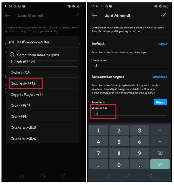 Cara Membatasi Umur Follower Akun Instagram