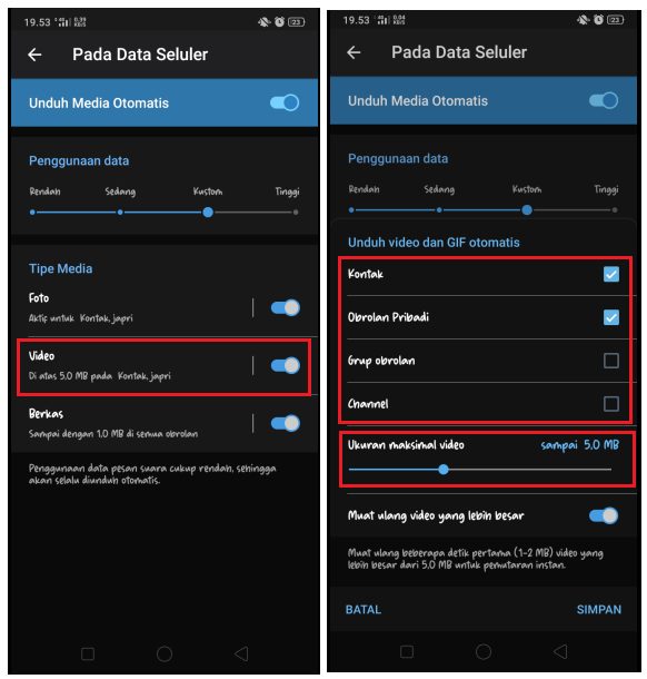 Cara Atur Ukuran File yang Ter-Unduh Otomatis di Telegram